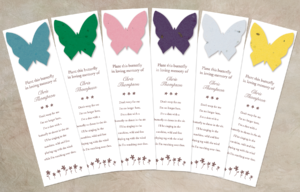 Butterfly Seed Bookmarkers