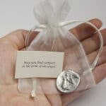 Angel Charm in Organza Pouch