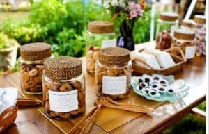 Cookie Bar Memorial Table