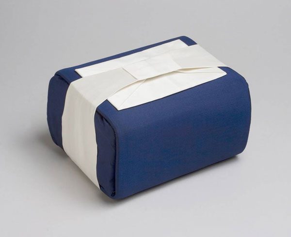 Dark Blue Ceremonial Wrap Urn