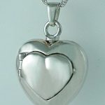 Silver Double Locket Urn