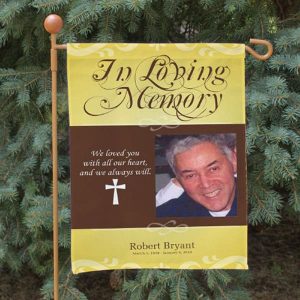 Personalized Memorial Photo Banner