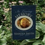 Personalized Blue Memorial Photo Banner