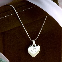 Personalized Heart Necklace