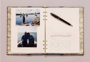 Celebration of Life Register book, guest book