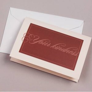 Funeral Thank You Cards