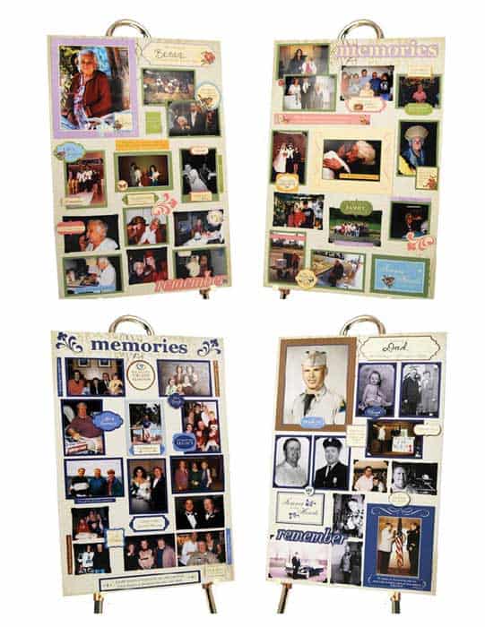 Memorial Board Examples