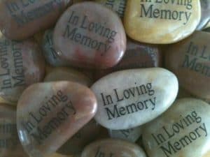 Memorial Stones for Funeral