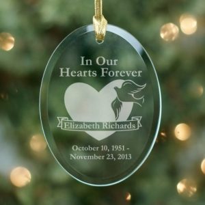 Glass Personalized Ornament