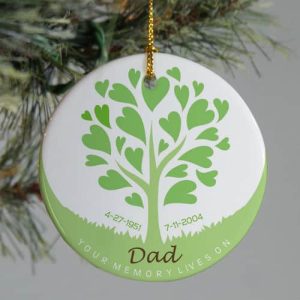 Personalized Ceramic Ornament