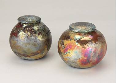 Raku Keepsake Urn