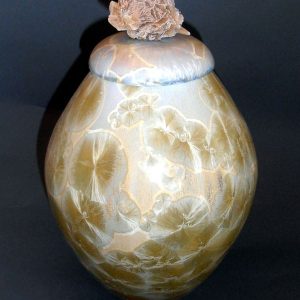 Titanium Ceramic Urn