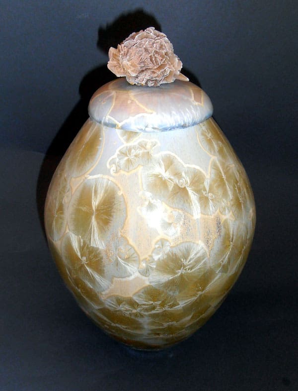Titanium Ceramic Urn