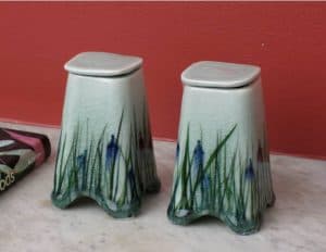 Blue Iris Keepsake Urn