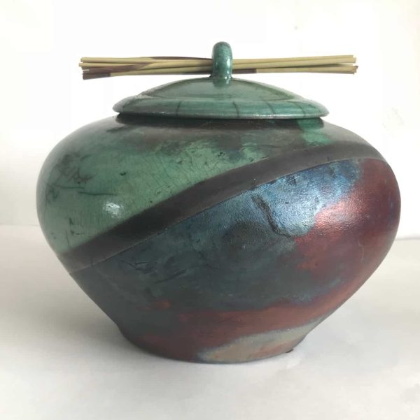 Raku Pet Urn