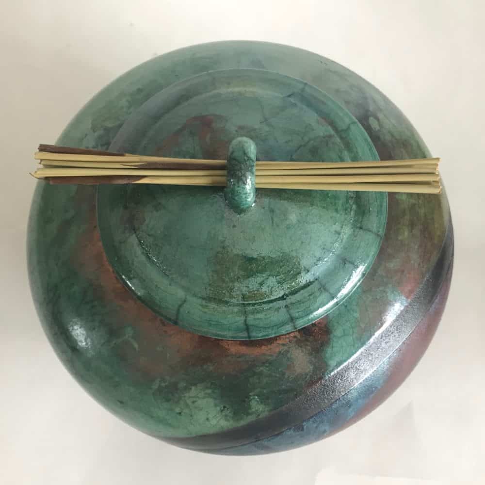 Raku Pet Urn