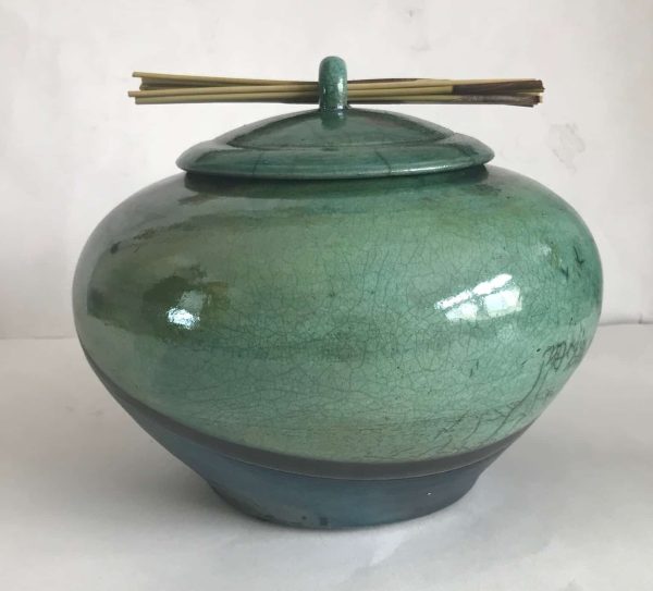 Raku Pet Urn