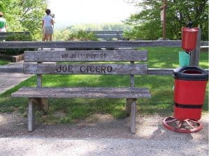 Donate a memorial bench.