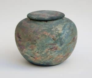 Raku Ceramic Pet Urn