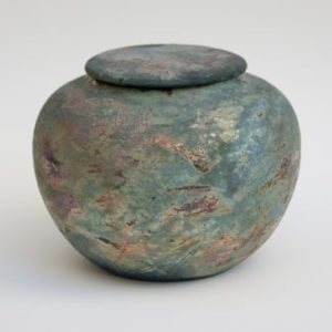 Raku Ceramic Pet Urn