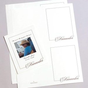 Life Celebration Memorial Folders