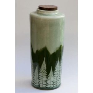 Handmade Evergreen Pet Urn